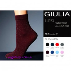 GIULIA шкарпетки MLN-03 (Lurex) calzino 60 Den