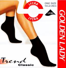 GOLDEN LADY носки TREND CALZINO LYCRA 40